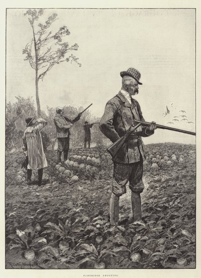 Caza de perdices de Richard Caton Woodville junior